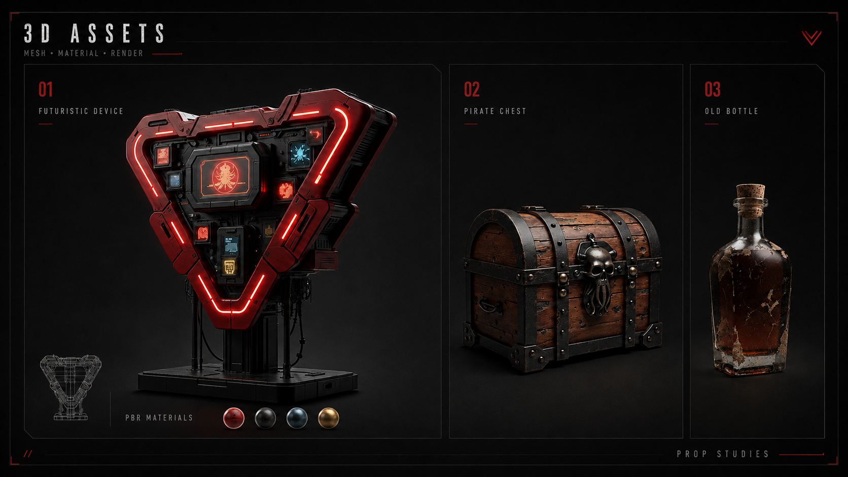 Image placeholder pour assets 3D
