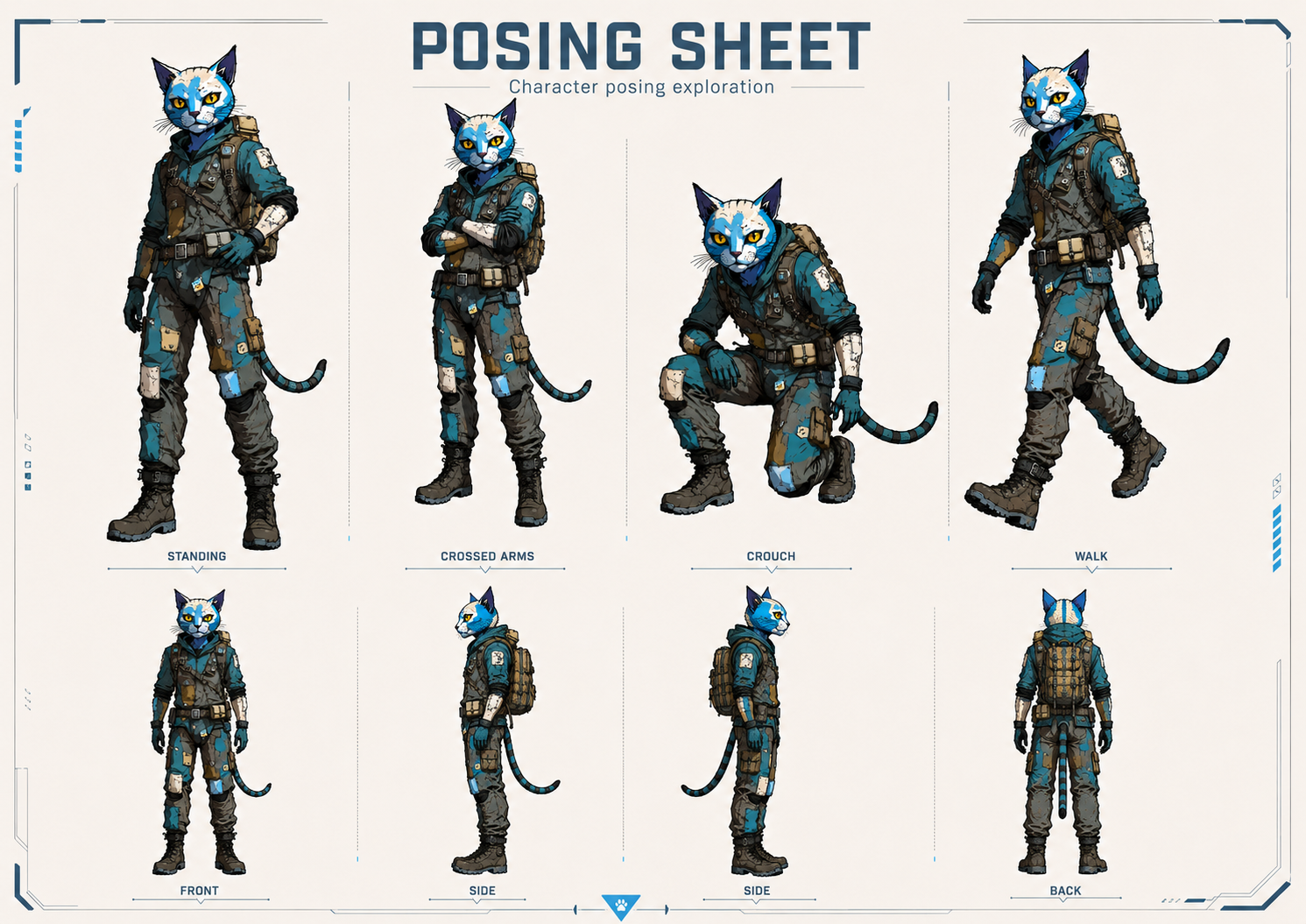 AI concept art — personal — LoRA